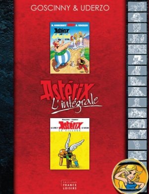 couverture, jaquette Astérix 17  - Astérix et Latravatia - Le livre d'Astérix Le Gaulois/Le village (France Loisirs BD) BD