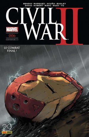 couverture, jaquette Civil War 2 6  - Couverture 1/2 (Djurdjevic – tirage 50%)Kiosque (2017) (Panini Comics) Comics