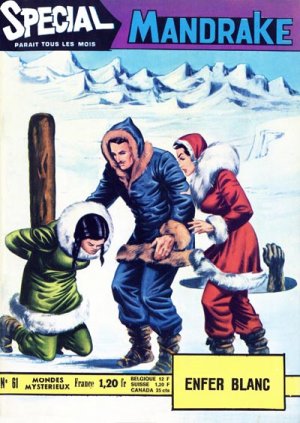 couverture, jaquette Mandrake Le Magicien 61  - Enfer blancSimple - Spécial 1 (Editions des Remparts) Comics