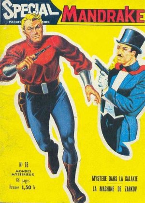 couverture, jaquette Mandrake Le Magicien 76  - Mystère dans la galaxieSimple - Spécial 1 (Editions des Remparts) Comics