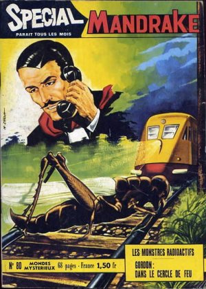 couverture, jaquette Mandrake Le Magicien 80  - Les monstres radioactifsSimple - Spécial 1 (Editions des Remparts) Comics