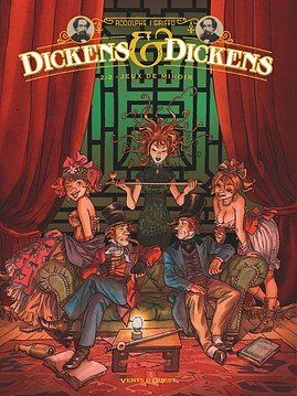 couverture, jaquette Dickens et Dickens 2  - Jeux de miroir (vents d'ouest bd) BD