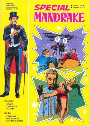 couverture, jaquette Mandrake Le Magicien 92  - Roger, l'individu bizarreSimple - Spécial 1 (Editions des Remparts) Comics