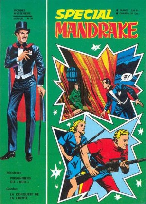couverture, jaquette Mandrake Le Magicien 94  - Prisonniers du Simple - Spécial 1 (Editions des Remparts) Comics