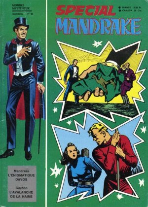 couverture, jaquette Mandrake Le Magicien 96  - L'énigmatique DavosSimple - Spécial 1 (Editions des Remparts) Comics