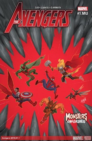 couverture, jaquette Avengers 1.2  - 1.MUIssues V7 (2017 - 2018) (Marvel) Comics