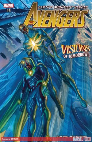 couverture, jaquette Avengers 5  - Kang War VIssues V7 (2017 - 2018) (Marvel) Comics