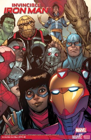 Invincible Iron Man # 5 Issues V3 (2017 - 2018)