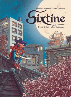 couverture, jaquette Sixtine 1  - L'Or des Aztèques (les éditions de la gouttière) BD