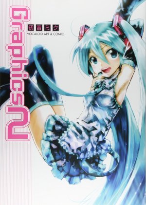 couverture, jaquette Miku Hatsune Graphics Vocaloid Art & Comic 2  (Kadokawa) Artbook