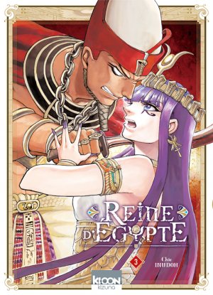 couverture, jaquette Reine d'Égypte 3  (Ki-oon) Manga