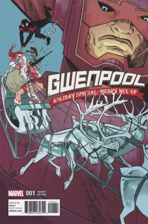 Gwenpool Holiday Special - Merry Mix-Up 1 - (Henderson Variant)