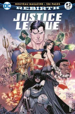 couverture, jaquette Justice League Rebirth 2 Kiosque V1 (2017 - En cours) (Urban Comics) Comics