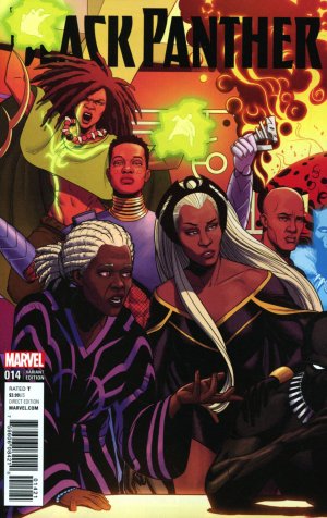 couverture, jaquette Black Panther 14  - Avengers of the New World Part 2 (McKelvie Connecting Variant)Issues V6 (2016 - 2018) (Marvel) Comics