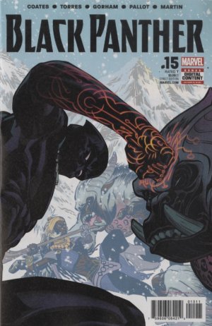 couverture, jaquette Black Panther 15  - Avengers of the New World Part 3Issues V6 (2016 - 2018) (Marvel) Comics