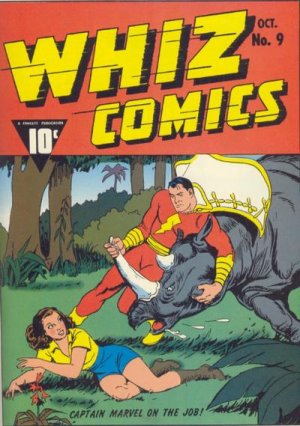 WHIZ Comics 9 - CAPTAIN MARVEL ON THE JOB!
