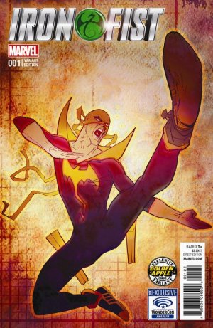 Iron Fist 1 - The Trial of the Seven Masters Part One (Golden Apple Wondercon 2017 variant)
