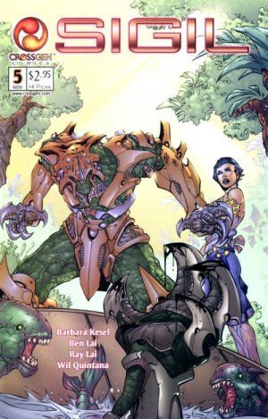 couverture, jaquette Sigil 5 Issues (2000 - 2003) (CrossGen Comics) Comics