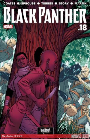 couverture, jaquette Black Panther 18  - Avengers of the New World Part 6Issues V6 (2016 - 2018) (Marvel) Comics
