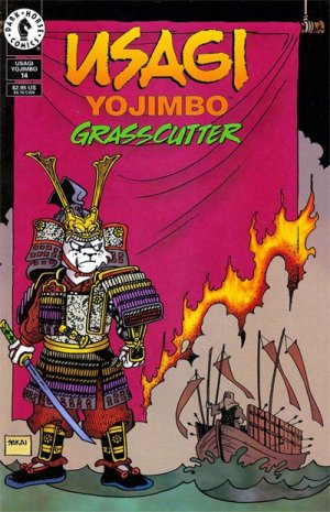 couverture, jaquette Usagi Yojimbo 14  - Grasscutter, Prologue 4: Dan-no-uraIssues V3 (1996 - 2012) (Dark Horse Comics) Comics