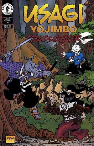 couverture, jaquette Usagi Yojimbo 16  - Heike Gani (Grasscutter chapter 2)Issues V3 (1996 - 2012) (Dark Horse Comics) Comics