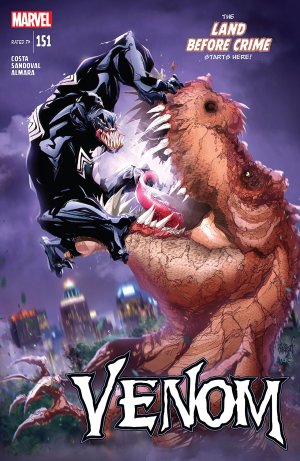 couverture, jaquette Venom 151  - Land Before Crime, Part 1Issues V3 (2016 - 2018) (Marvel) Comics