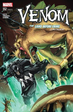 couverture, jaquette Venom 152  - Land Before Crime, Part 2Issues V3 (2016 - 2018) (Marvel) Comics