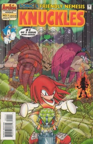 Sonic's Friendly Nemesis, Knuckles édition Issues (1996)