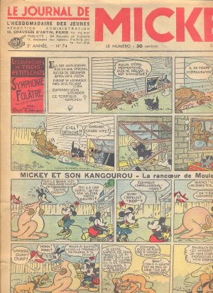 Le journal de Mickey - Première série 74