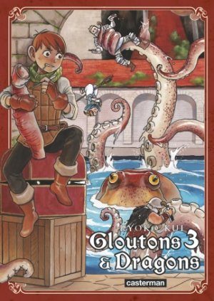 couverture, jaquette Gloutons & Dragons 3  (casterman manga) Manga