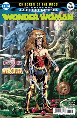 couverture, jaquette Wonder Woman 32  - 32 - The Treasures of Hercules!Issues V5 - Rebirth (2016 - 2019) (DC Comics) Comics