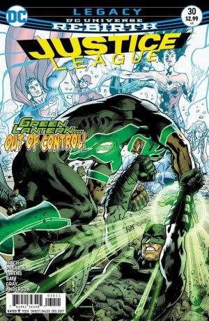 couverture, jaquette Justice League 30  - Legacy 5Issues V3 - Rebirth (2016 - 2018) (DC Comics) Comics