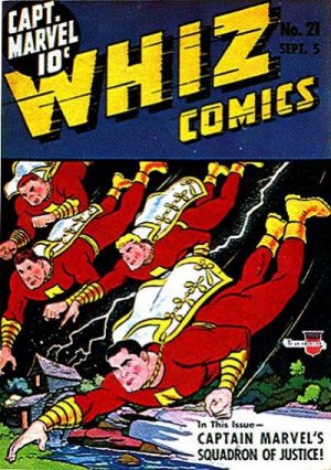 WHIZ Comics 21 - CAPTAIN MARVEL'S SQUADRON OF JUSTICE!