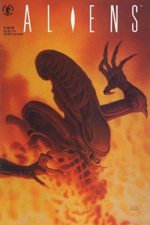 couverture, jaquette Aliens 4 Issues V2 (1989 - 1990) (Dark Horse Comics) Comics