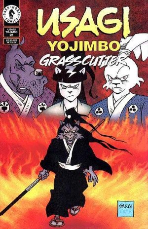 couverture, jaquette Usagi Yojimbo 22  - Sanshobo (Grasscutter Chapter 8)Issues V3 (1996 - 2012) (Dark Horse Comics) Comics