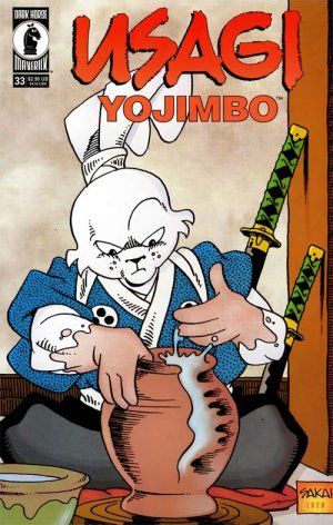 couverture, jaquette Usagi Yojimbo 33  - A Potter's Tale and The MissiveIssues V3 (1996 - 2012) (Dark Horse Comics) Comics