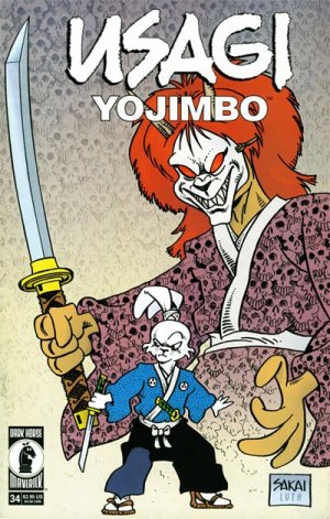 couverture, jaquette Usagi Yojimbo 34  - The Mystery of the Demon Mask, Chapter 1Issues V3 (1996 - 2012) (Dark Horse Comics) Comics