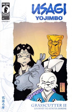 couverture, jaquette Usagi Yojimbo 40  - Grasscutter II, Chapter 1: A Whisper of WingsIssues V3 (1996 - 2012) (Dark Horse Comics) Comics