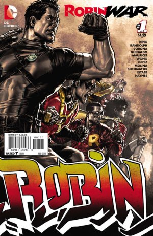 Robin War 1 - With the Greatest of Ease (Lee Bermejo Variant)