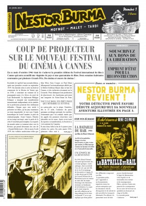 Nestor Burma : L'homme au sang bleu édition Edition Journal