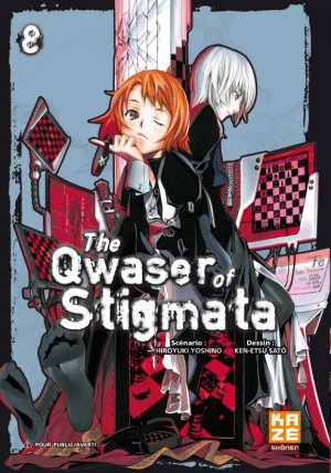 couverture, jaquette The Qwaser of Stigmata 8  (kazé manga) Manga