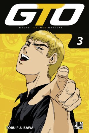couverture, jaquette GTO 3 Édition 2017 (pika) Manga