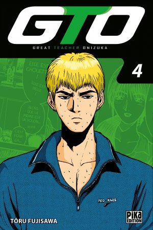 couverture, jaquette GTO 4 Édition 2017 (pika) Manga