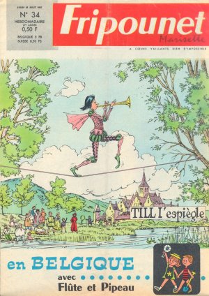 couverture, jaquette Himegimi to Sanbiki no Kemono 34 1967 (Fleurus BD) Manga