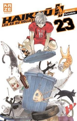 couverture, jaquette Haikyû !! Les as du volley 23  (kazé manga) Manga