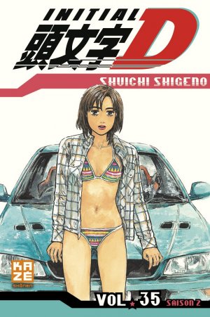 couverture, jaquette Initial D 35  (kazé manga) Manga