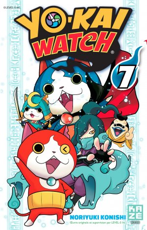 couverture, jaquette Yo-kai watch 7  (kazé manga) Manga