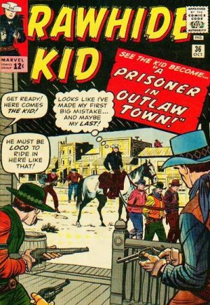 The Rawhide Kid 36 - The Prisoner of Outlaw Town