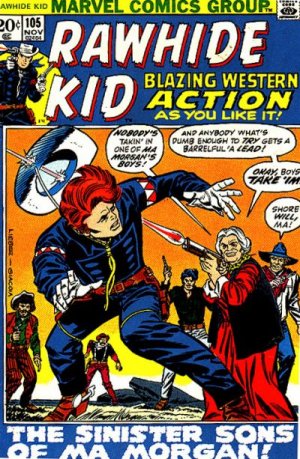 The Rawhide Kid 105 - The Sinister Sons of Ma Morgan