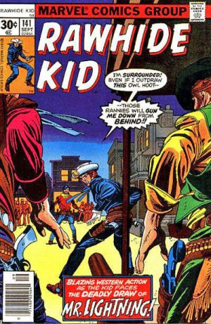 The Rawhide Kid 141 - The Deadly Draw of Mr. Lightning